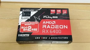 SAPPHIRE PULSE AMD Radeon RX 6400 4GB GDDR6 Low Profile Graphics Card Gaming - Picture 1 of 9