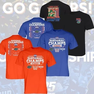 FAST SHIP !! Florida Gators 2025 Men's Basketball National Champions Two Sides - Picture 1 of 6