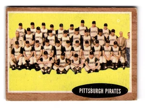 Topps #409 Pittsburgh Pirates 1962 - Imagen 1 de 2