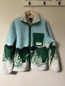 H&M South Park Deep Pile Full-Zip Sherpa Fleece Jacket Men's Small Limited Ed - Picture 1 of 10