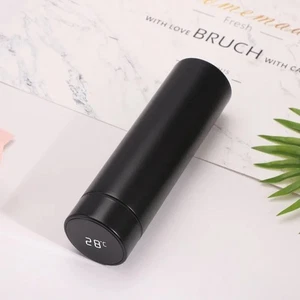 500ml Self-Cleaning Smart Water Bottle Stainless Steel Insulated Vacuum Flask - Picture 1 of 2