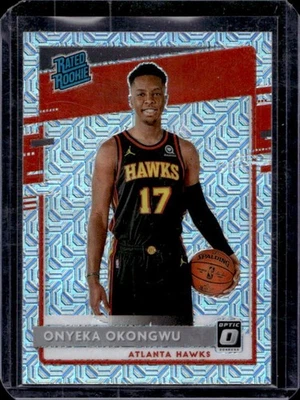 2020-21 Donruss Optic Onyeka Okongwu Choice Rookie RC #156 Hawks - Image 1 of 2