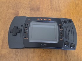 Atari Lynx II 2 Console System For Parts or Repair w/Battery Cover