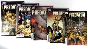 PREDATOR: THE PRESERVE (5) comic Lot #1 2 3 4 5 1st print Set Yautja Alien - Picture 1 of 1