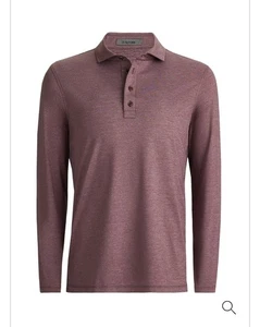 G/FORE Herren Rib Gusset Melange Ice Nylon Sun Shirt, Style Nummer... - Bild 1 von 3