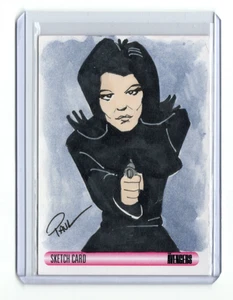 The Women of the Avengers 2014 Sketch Card SK1 One of a Kind Artist Paul Cowan - Picture 1 of 4