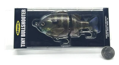 NEW Deps Tiny Bullshooter 100 /Slow Sinking /#01 BLUE GILL/ 1.0oz /Japan - Image 1 of 3
