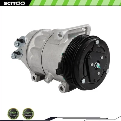 Compresor de aire acondicionado con embrague para Fiat 124 Spider / 500L 1,4L 2017-2018 2019 2020 Foto 1 de 4