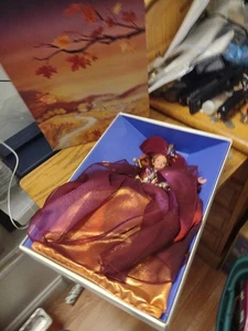 Neu Autumn Glory Barbie Enchanted Seasons Collector Edition Puppe 1995 Mattel  - Bild 1 von 2