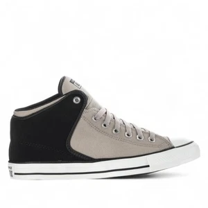 Converse Chuck Taylor High Street Mid Shoe Mens 10 / Womens 12 Grey Black NEW - Picture 1 of 12