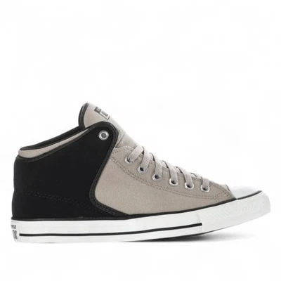 Converse Chuck Taylor High Street Mid Shoe Mens 8 / Womens 10 Grey Black NEW - Image 1 of 4