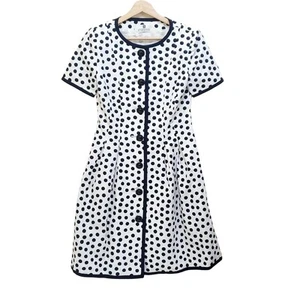 Auth GIVENCHY - White Black Women's Dress - Picture 1 of 6
