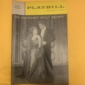 2) Playbill’s The Unsinkable Molly Brown Tammy Grimes Winter Garden Theater 1961 - Imagen 1 de 5