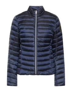 £650 Auth Scervino Street by Ermanno Scervino Navy Blue Short Puffer Jacket, XXL - Picture 1 of 4