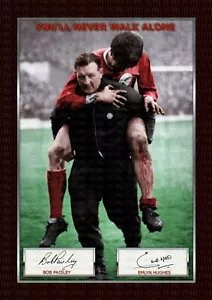 Bob Paisley - Liverpool FC - ORIGINAL A4 Signed PHOTO PRINT MEMORABILIA - Picture 1 of 8