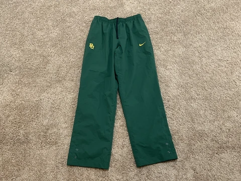 Team Issued Baylor Bears Football Green Nike Jogger Pants Size Large Cover