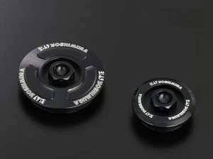 YOSHIMURA JAPAN BLACK ENGINE PLUG SET SUZUKI GSXR600 2008-2010 K8 K9 L0 - Picture 1 of 2