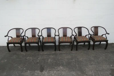 Juego de seis sillas de comedor Hollywood Regency 2630 Foto 1 de 4