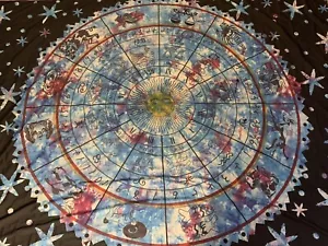 Spiritual Zodiac Sign Wall Tapestry/Banner 80x60 - Picture 1 of 2
