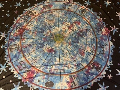 Tapiz/estandarte de pared signo zodiacal espiritual 80x60 Foto 1 de 2