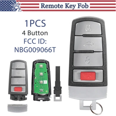 Mando a distancia inteligente para Volkswagen VW Passat CC 2007 2008 2009 2010 2011 2012 Foto 1 de 4