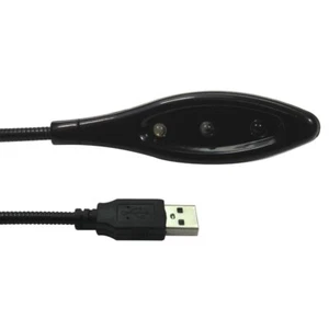 NEWlink lumière USB triple 3 DEL flexible ordinateur portable lampe de lecture torche serpent - Photo 1/1