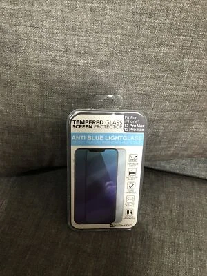 Protetor de tela de vidro temperado Aconic anti luz azul iPhone Pro Max - Imagem 1 de 2