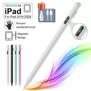 Digital Stylus Pen For Apple iPad 10/9/8/7/6th, Pro 11&12.9" Mini 6/5, Air 5/4/3 - Picture 1 of 18