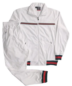 MEN EXCLUSIVE GYM FASHION STAR JOGGER TRACKSUIT W/DRAWSTRINGS SMALL UPTO 5X - Picture 1 of 93