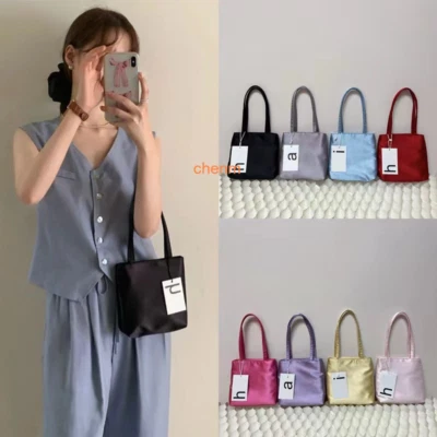 Jennie HAI Small Square Bag British Vintage Silk Velvet Handbag - Image 1 of 4