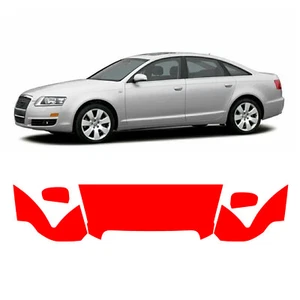 Hood Precut PPF Paint Protection Film For Audi A6 2006-2008 - Picture 1 of 7
