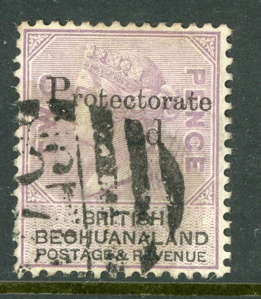 Bechuanaland  1888 British Colony QV 3p SG #43 VFU A870 - Image 1 of 4