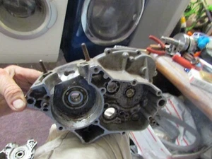 1990 Kawasaki KX80 right engine main crankcase block RE (82cc) Block - Picture 1 of 5
