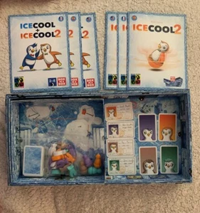Ice Cool 2 Board Game Brian Gomez Box in a Box 2018 W/ 6 Manuals Complete - Picture 1 of 8