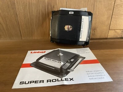 Exc+5 Linhof Super Rollex 6x7 / 2¼x2¾ in. 120 Film Back for 4x5 Camera From JP - Image 1 of 4