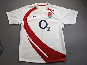 Nike England Rugby 2007 Home jersey mens size L White shirt - Picture 1 of 17