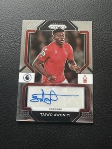 2022-23 Panini Prizm Premier League - Firmas #S-TWO Taiwo Awoniyi (AU) - Imagen 1 de 2