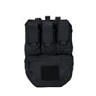 Tactical Assault Back Panel Bag MOLLE Ammo Plate Carrier Pouch For Hunting Vest