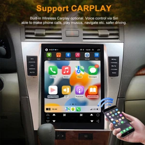 Tesla Style Android Car Radio Multimedia For Toyota Camry 2008-2011 Stereo GPS - Picture 1 of 12