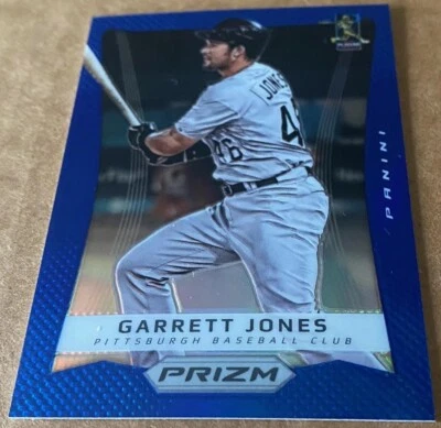 GARRETT JONES 2013 PANINI PRIZM BLUE Card #117 NM-MT Condition - Image 1 of 2