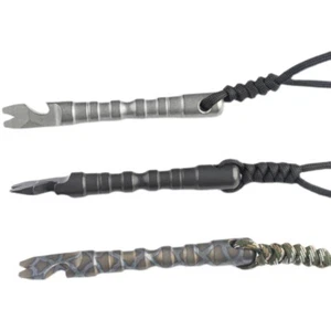 TWOSUN Titanium Alloy Tactical Survival EDC Multi Tools Pry Bar Crowbar Opener - Picture 1 of 15