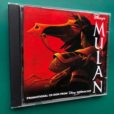 Disney's MULAN Animation Kids Activity CD-ROM PROMO Interactive Demos PC Windows - Image 1 of 4