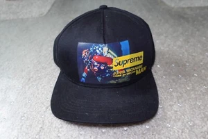 Supreme x Junya Watanabe hat cap Black Comme des Garçons 5 panel - Picture 1 of 11