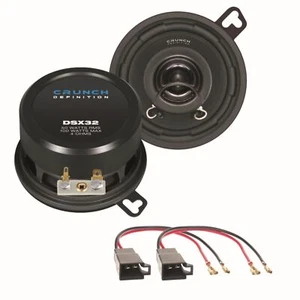 CRUNCH DSX32 8,8 cm 2 Wege Koaxial Lautsprecher für Polo 86C Golf 2 - Bild 1 von 1