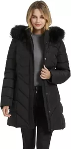 New / BINACL Women's Winter Warm Thick Long Outwear Coat Parka Jacket (W) - Picture 1 of 9