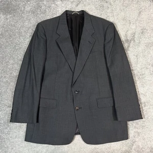 Christian Dior Monsieur Blazer Mens 44R Single Breast Jacket Navy USA Made - Picture 1 of 12