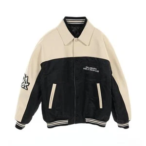 LOUIS VUITTON blouson signature logo jacket #50 RM241M BQV HQL02E Leather nylon - Picture 1 of 7