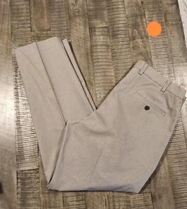 Pantalones de vestir Brooks Brothers Clark para hombre talla 36x29 tostados  - Imagen 1 de 10