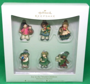 Hallmark 2007 Joy to the World Children - Juego en miniatura - Nuevo en caja - Imagen 1 de 11