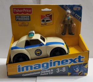 Imaginext Batman DC Super Friends Commissioner Gordon & Police Car - Picture 1 of 2